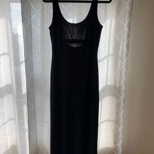Laundry by Shelli Segal Long Navy Formal Dress 10